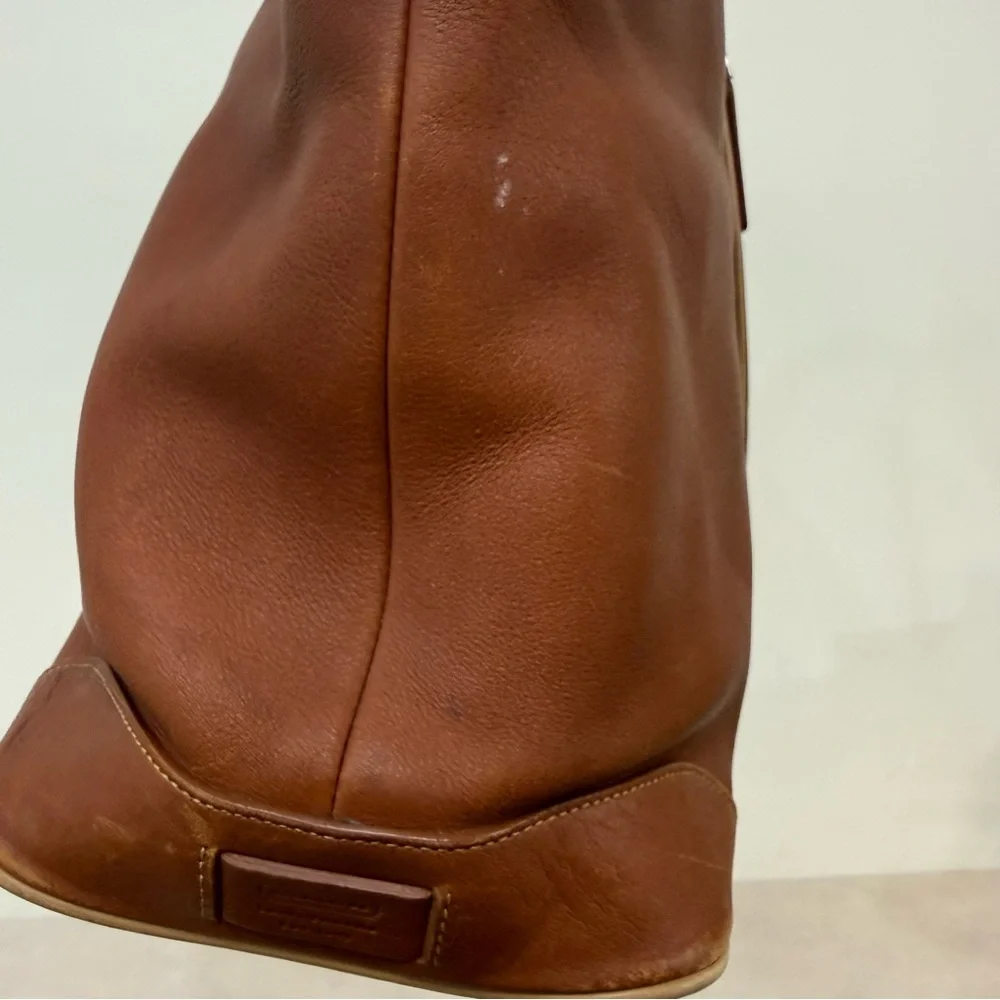 Vintage Brown Coach Hampton Business Tote